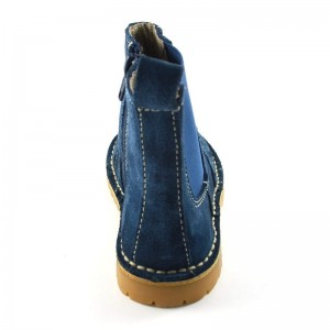 Bota Botín Serraje Picados - Azulon
