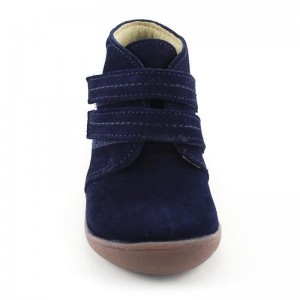 Bota Serraje Velcro Niños - Azul marino