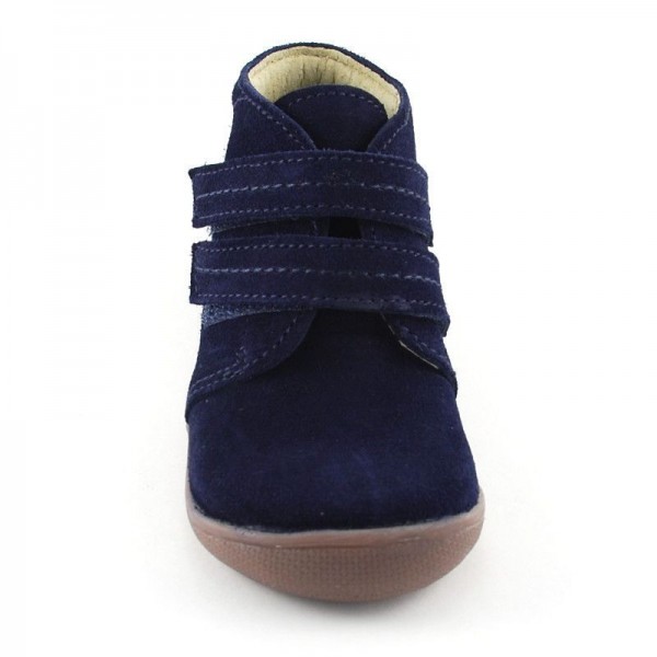 Bota Serraje Velcro Niños - Azul marino