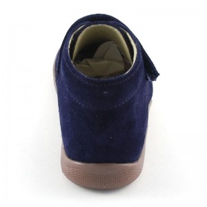 Bota Serraje Velcro Niños - Azul marino