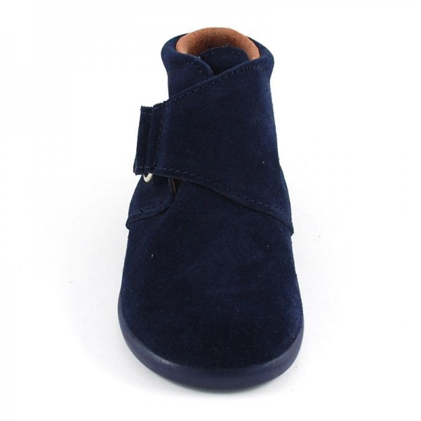 Bota Serraje Velcro Niños - Azul marino
