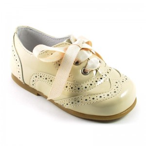 Blucher Charol Niños - Beige