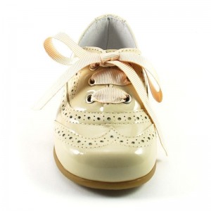 Blucher Charol Niños - Beige