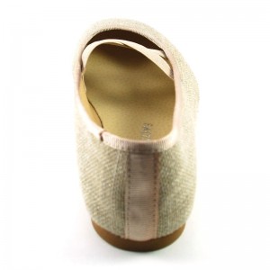 Bailarina - Manoletina Ballet Lino - Beige