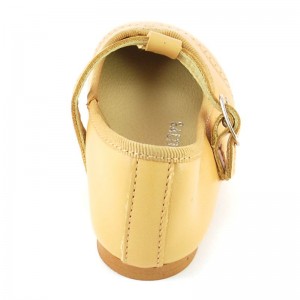 Mercedita tira en forma T piel otoño - Camel