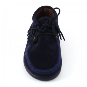 Botin flecos - Azul marino