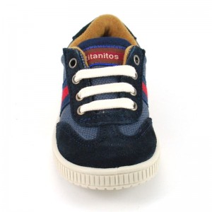 Zapatilla / Bamba Athletic Tipo El Ganso Cordones - Azul marino