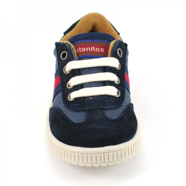 Zapatilla / Bamba Athletic Tipo El Ganso Cordones - Azul marino