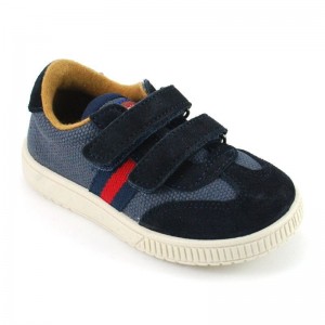 Zapatiila / Bamba deportiva Athletic Velcro Tipo el Ganso - Azul marino