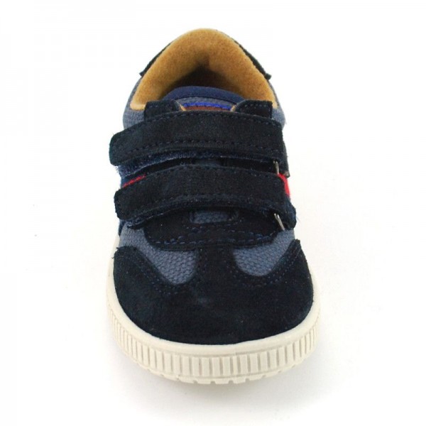 Zapatiila / Bamba deportiva Athletic Velcro Tipo el Ganso - Azul marino