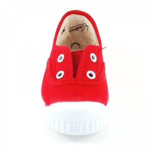 Zapatilla Lona La Cadena - Rojo