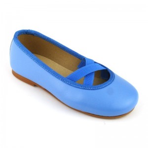 Bailarina ballet piel Niñas - Azul
