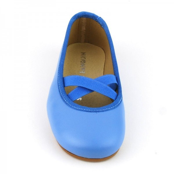 Bailarina ballet piel Niñas - Azul