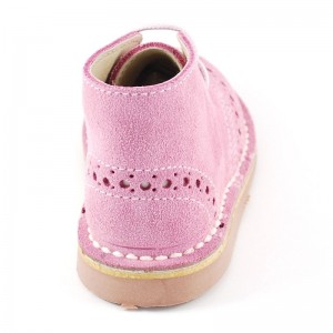 Bota Safari Cordón Pala Picada - Rosa