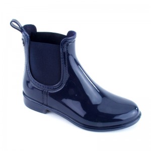 Bota botin agua niñas elástico - Azul marino