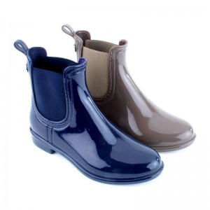 Bota botin agua niñas elástico - Azul marino
