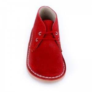 Bota Safari cordón / Pisacacas (TALLA GRANDE) - Rojo