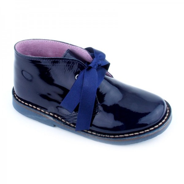 Bota Safari Charol 28-34 - Azul marino