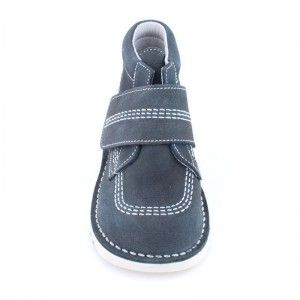 Bota Serraje Tipo Kickers Velcro Niños