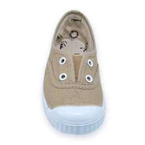 Zapatilla Lona Puntera Goma Sin Cordones La Cadena