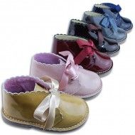 Bota tipo safari charol niños (TALLA GRANDE)
