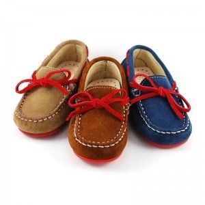 Mocasín Serraje Pasados Rojo - Colores