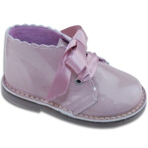 Bota tipo safari charol niños (TALLA GRANDE)