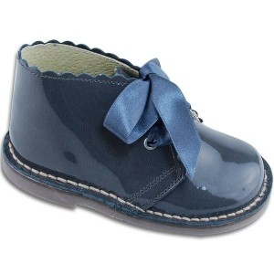 Bota tipo safari charol niños (TALLA GRANDE)