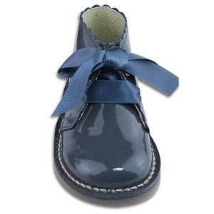 Bota tipo safari charol niños (TALLA GRANDE)