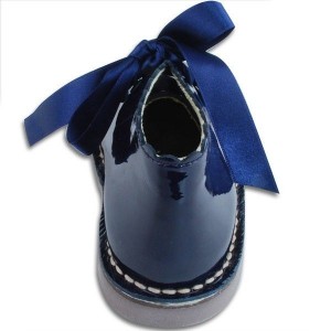 Bota tipo safari charol niños (TALLA GRANDE)