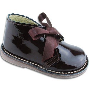 Bota tipo safari charol niños (TALLA GRANDE)