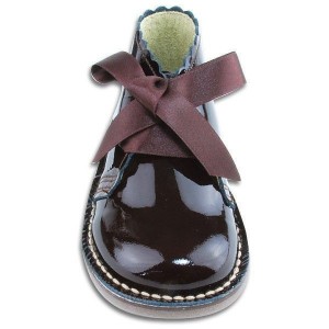 Bota tipo safari charol niños (TALLA GRANDE)