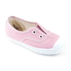 Zapatilla Lona La Cadena - rosa