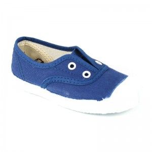 Zapatilla Lona La Cadena - azul