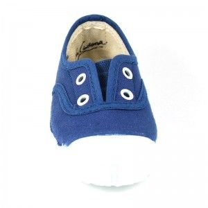 Zapatilla Lona La Cadena - azul